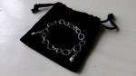 geboorte-armbandje; infinityschakels, 1e melktandje+kinderhoofdje